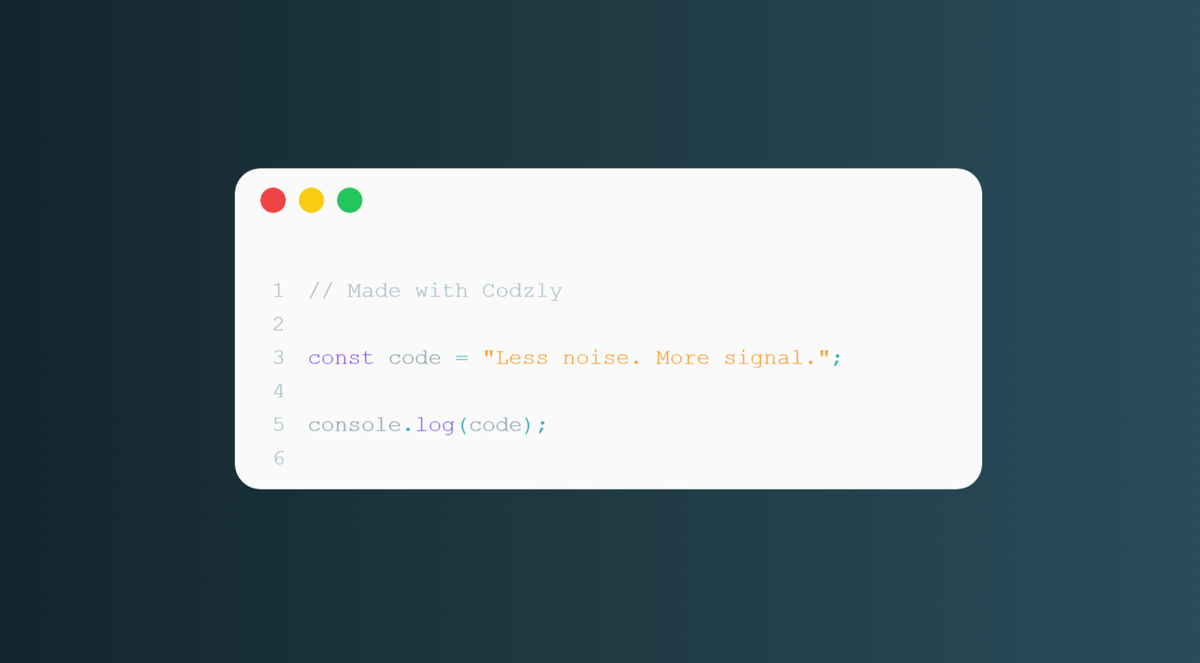 Codzly Preview